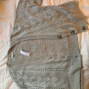 NEVER WORN American eagle gray sweater